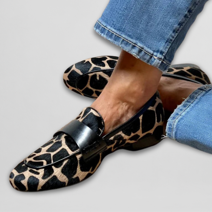 REBEL | Chic Animal Print Slip-Ons