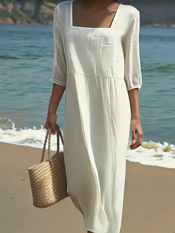 LUNELLE | Relaxed Linen Dress