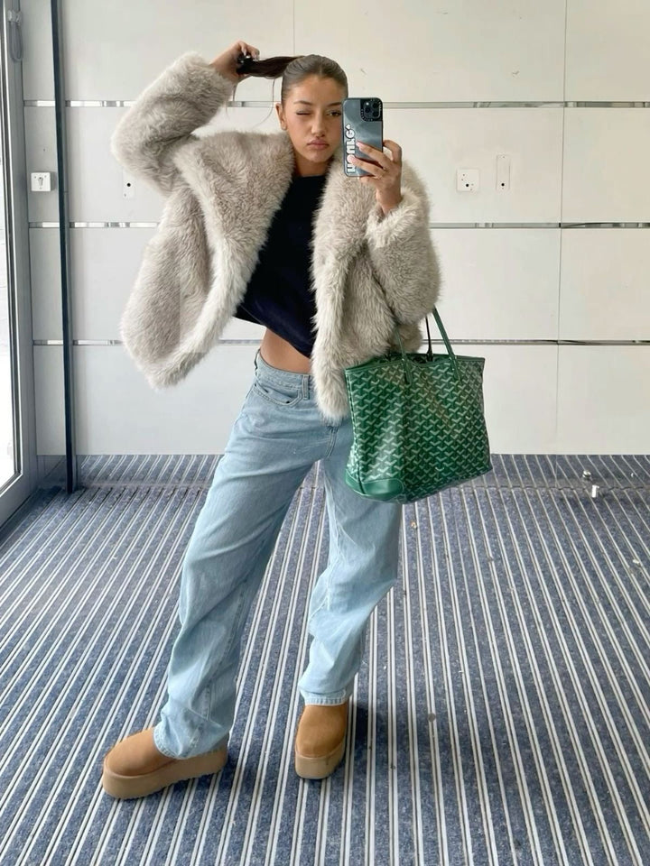 EMILY | Veste en Fourrure