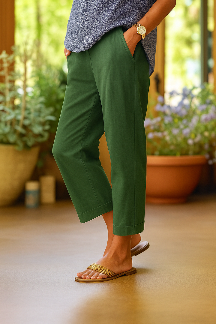 Emily | Elegant Lightweight Trousers