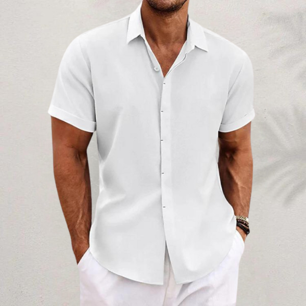 NOIR | Classic Linen Shirt