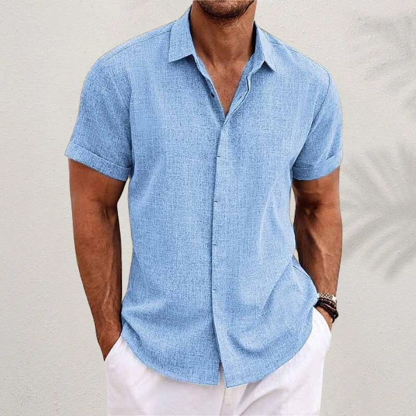 NOIR | Classic Linen Shirt