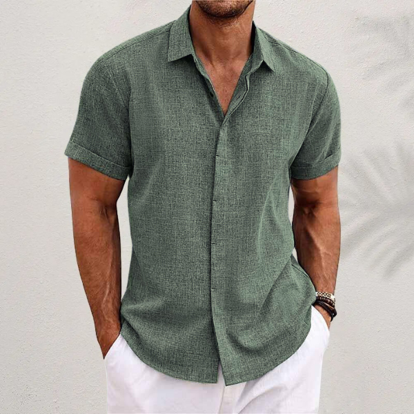 NOIR | Classic Linen Shirt