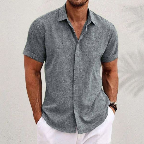 NOIR | Classic Linen Shirt