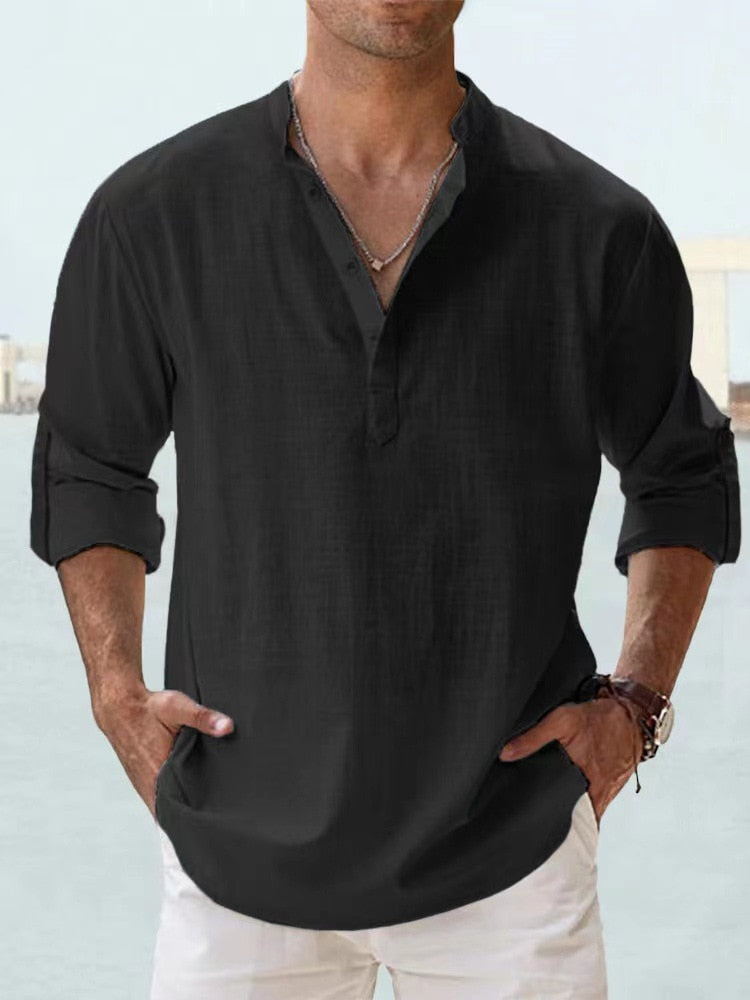 ZAYN | Breathable Linen Shirt