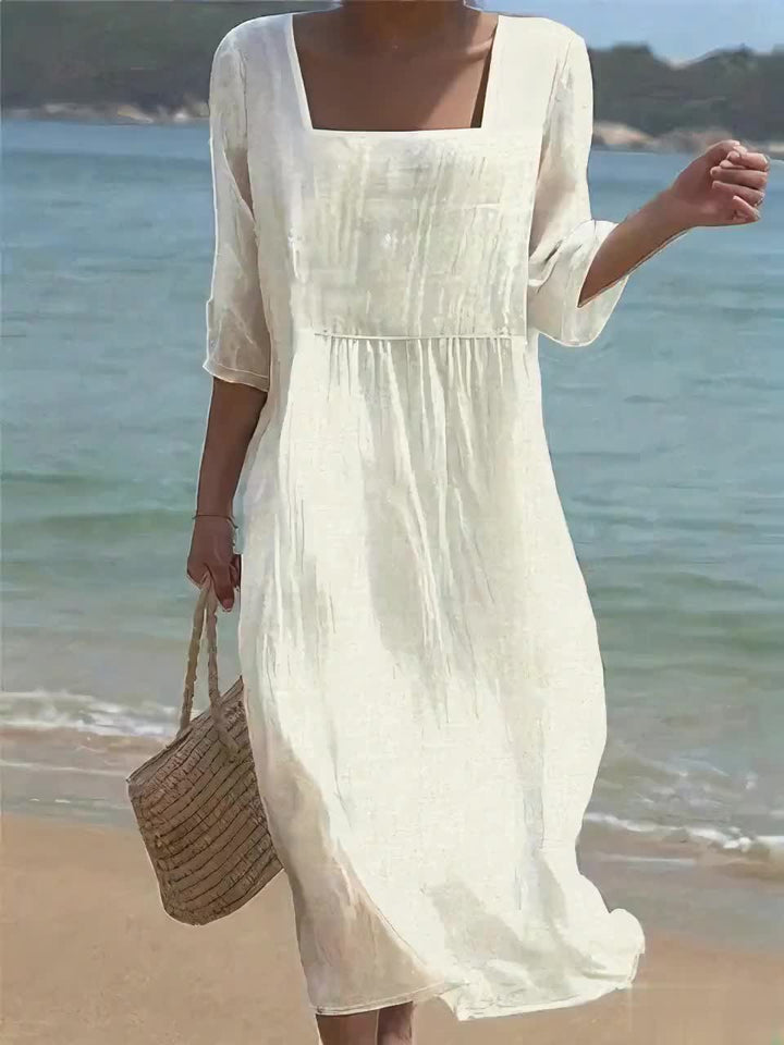 LUNELLE | Relaxed Linen Dress