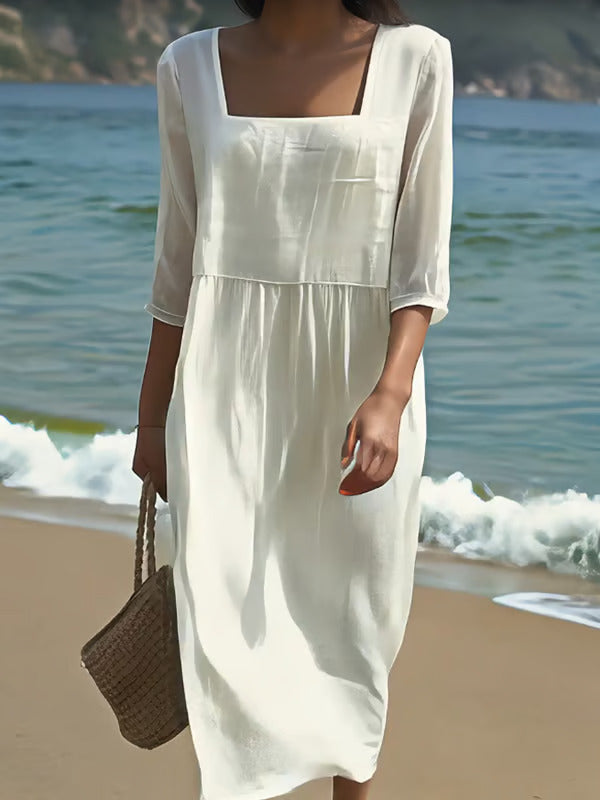 LUNELLE | Relaxed Linen Dress