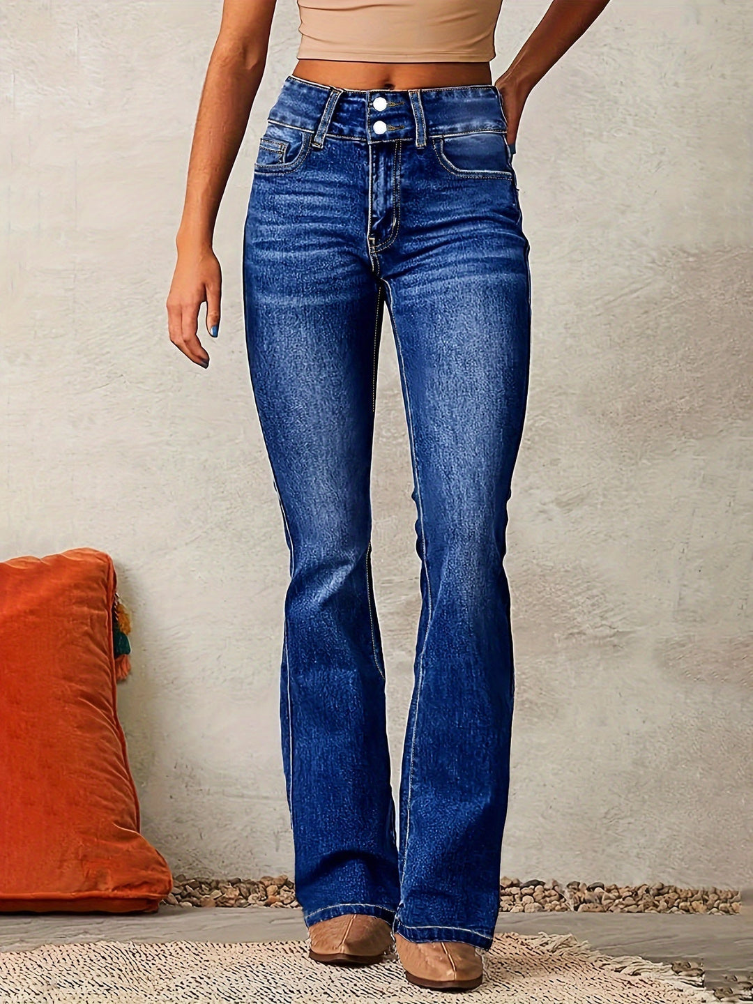 Marylène | Trendy High-Waisted Jeans